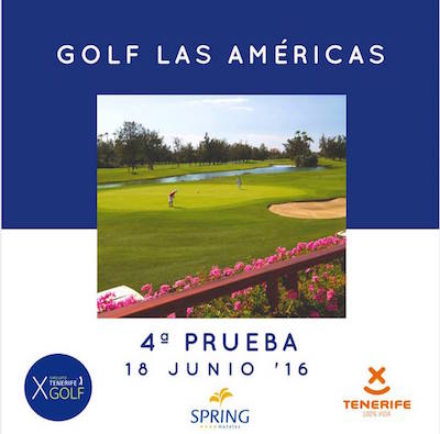 Próximo sábado 18 de junio,  4 Prueba X Circuito Tenerife Golf