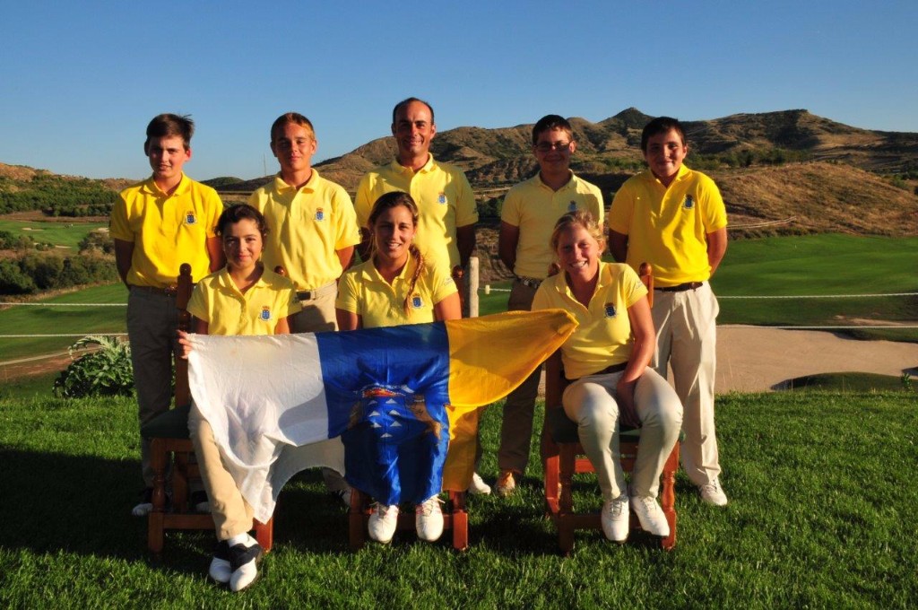 EL EQUIPO INFANTIL CANARIO 5º CLASIFICADO DE II DIVISIÓN INTERTERRITORIAL INFANTIL 2013 