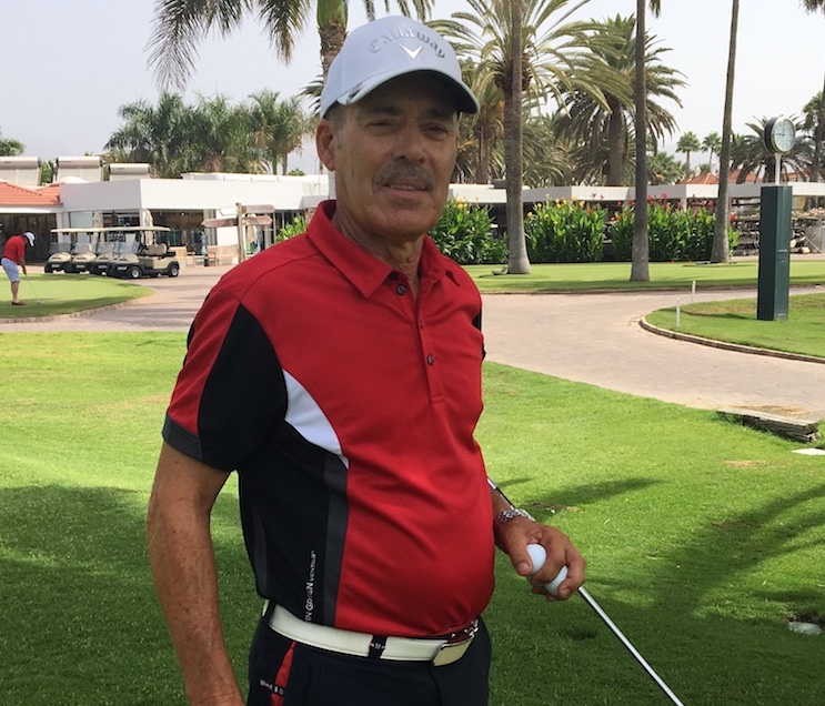 ÁNGEL GUTIÉRREZ FLEITAS, PROFESIONAL EN MASPALOMAS GOLF