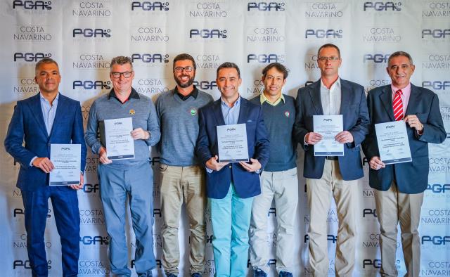 PGA de Europa incorpora formalmente a España a la élite de la formación de Técnicos Deportivos de Golf
