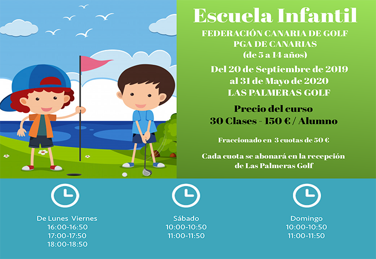 Escuela Infantil FCG - PGA CANARIAS - 2019 / 2020
