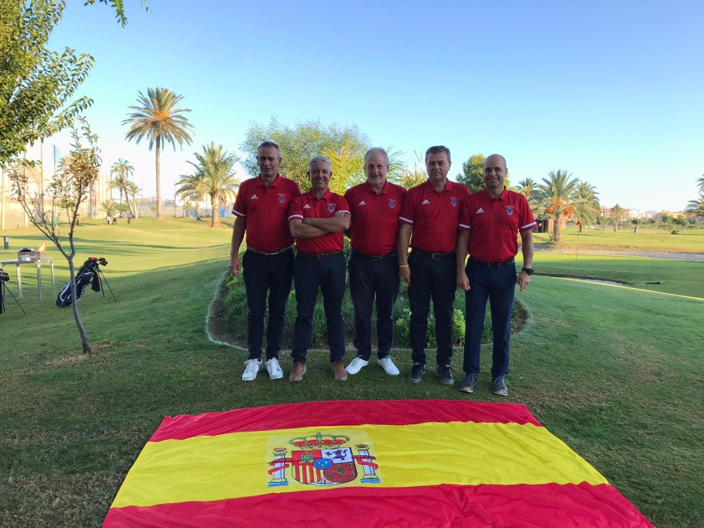 El equipo canario finaliza T7 en el Campeonato de España de FFAA de Pitch & Putt.
