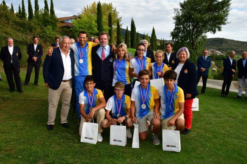 Acto en reconocimiento del equipo Canario SUBCAMPEON DE ESPAÑA en el Campeonato de Federaciones Autonómicas Infantil Masculino y Femenino 2019