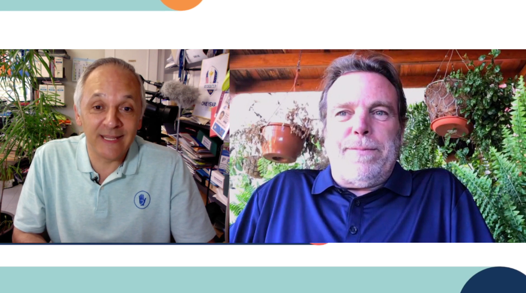 Entrevista a Diego A. Cambreleng en el programa televisivo HOLAGOLF