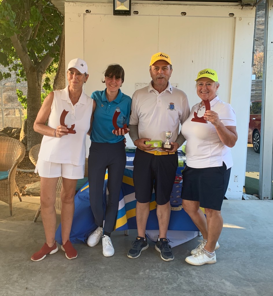 BERNABÉ GONZALEZ ALONSO CAMPEÓN SCRATCH DEL -  CAMPEONATO DE LAS PALMAS PITCH AND PUTT 2024