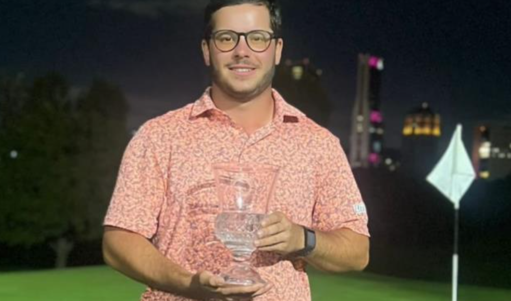 Juan Luis de Bethencourt Duque campeón del Monterrey Collegiate Classic 