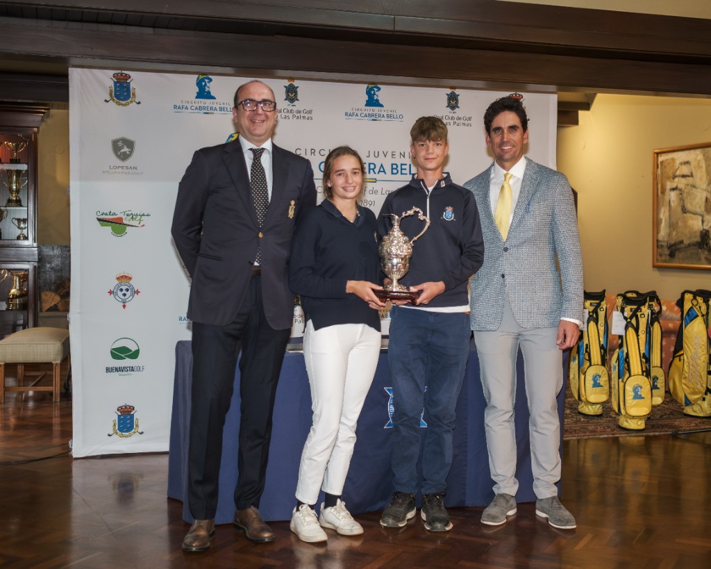 Matías Pusnik y Ana Cumplido se estrenan en el palmarés del Circuito Rafa Cabrera Bello