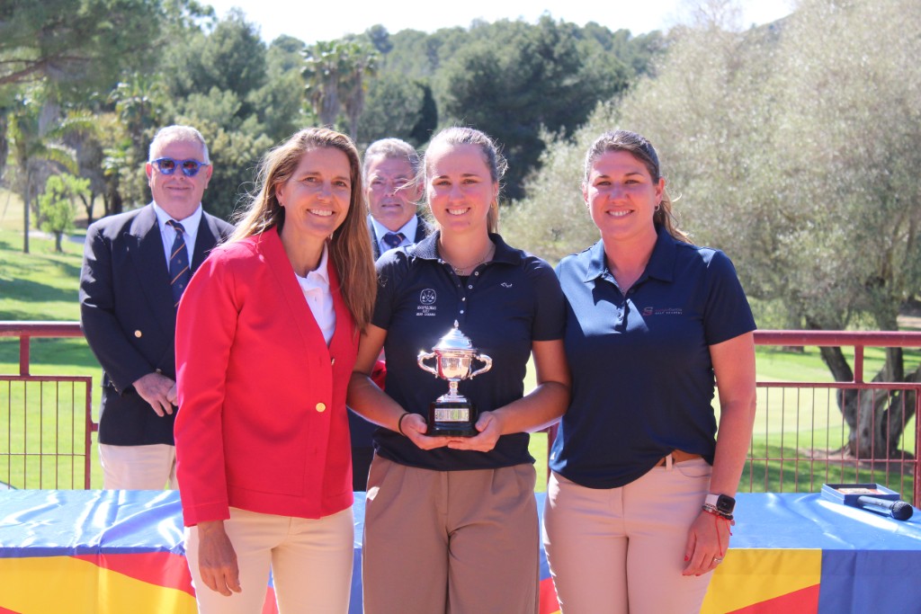 Alicia Fajardo Monzón subcampeona del Campeonato de España Mid Amateur Femenino 2025