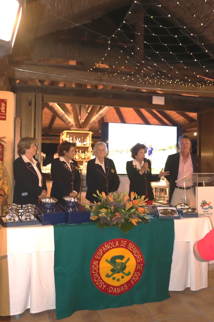 Finaliza la vigésima del Campeonato Internacional de AESGOLF Damas disputado en Tecina Golf