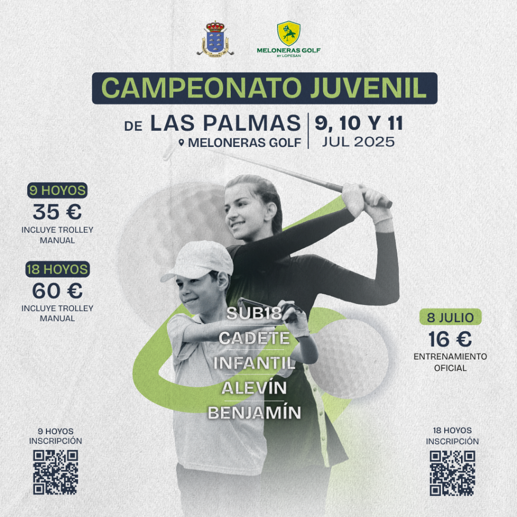 INSCRIPCIONES ABIERTAS - CAMPEONATO DE LAS PALMAS JUVENIL 2025