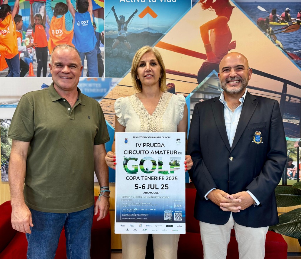 La Copa Tenerife del Circuito Amateur de golf reunirá a más de un centenar de jugadores 