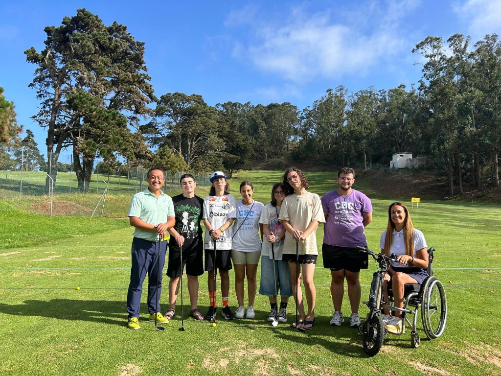 La Real Federación Canaria de Golf organiza una jornada de golf adaptado en el Real Club de Golf de Tenerife 