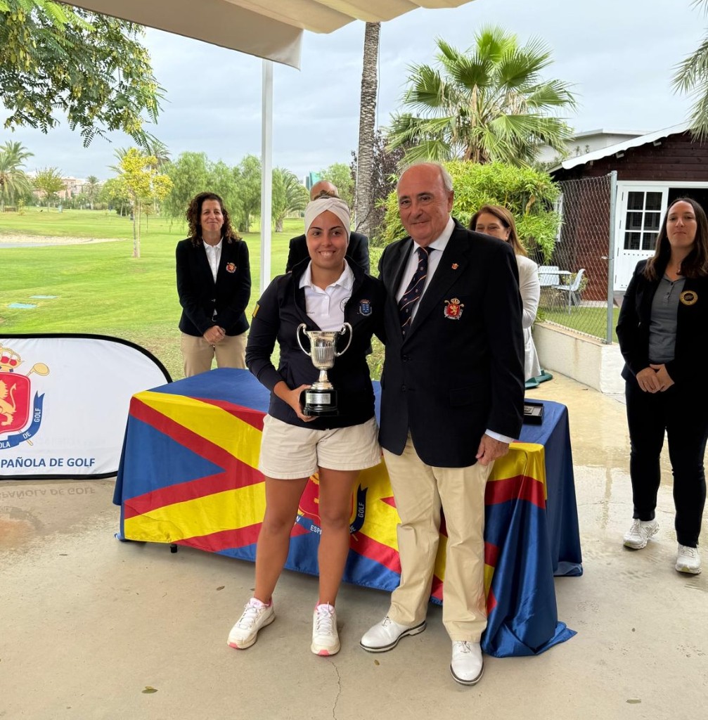 Rotunda victoria de la jugadora canaria María Velázquez en el Campeonato de España Femenino de Pitch & Putt 2025