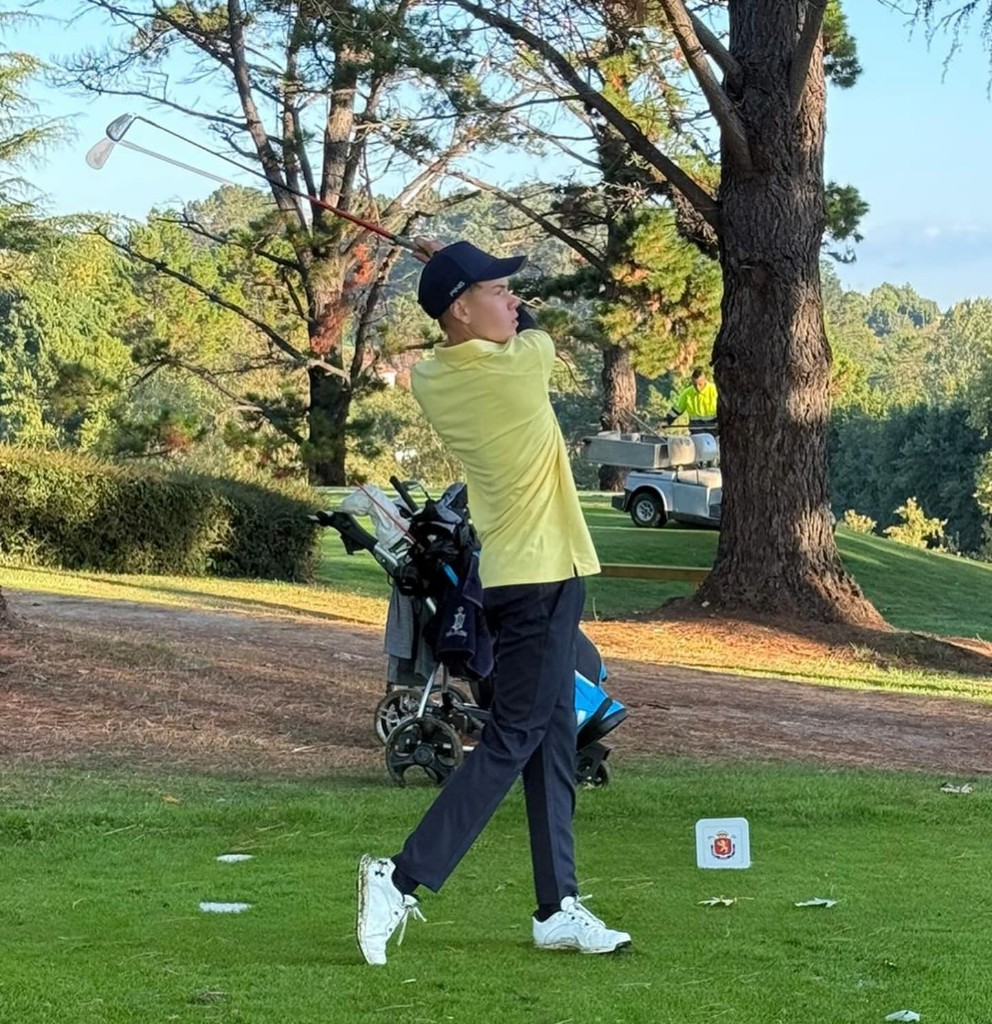 El golfista canario Javier de Bethencourt Duque, finalista en el primer Galardón Princesa de Girona a los Valores de Jóvenes Deportistas