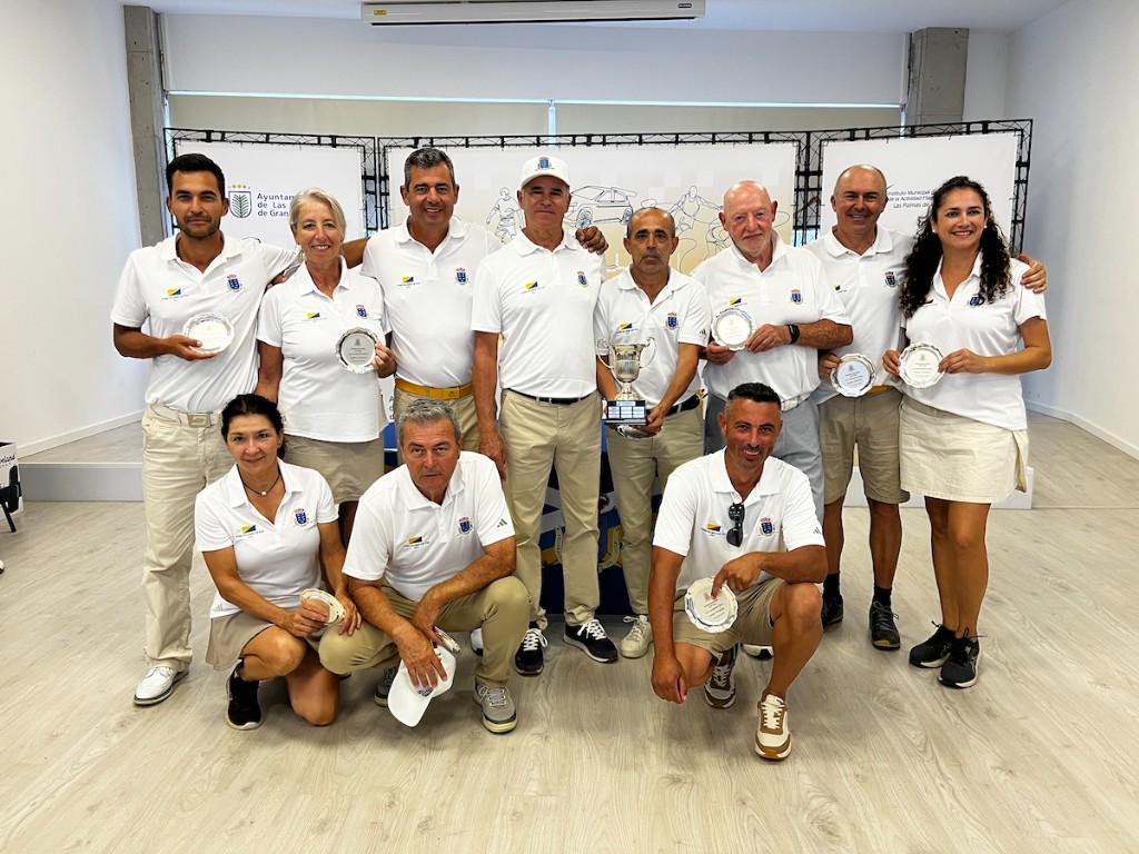 La Provincia de Las Palmas vence por  12,5 - 7,5 a S.C. de Tenerife en Ryder / Solheim Cup Pitch & Putt 2025