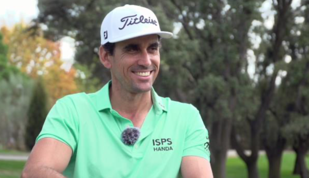 Holagolf reúne al profesional Rafa Cabrera Bello y Kiko Luna en un cara a cara.