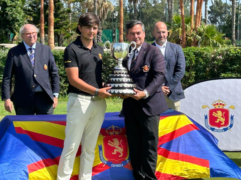 Nicolás Vidal Reig, brillante ganador del Campeonato de España Match Play - 108ª Copa Puerta de Hierro 2026.